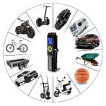 Michelin MC33382 Şarjlı Li-ion 150PSI Taşınabilir Dijital Basınç Göstergeli Led Aydınlatmalı Lastik Şişirme Pompası - Görsel 3