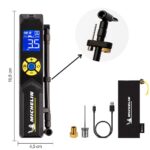 Michelin MC33382 Şarjlı Li-ion 150PSI Taşınabilir Dijital Basınç Göstergeli Led Aydınlatmalı Lastik Şişirme Pompası - Görsel 5