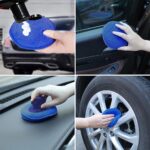 Michelin MC3510 3 Parça 130mm Velkro Cırtlı Mikrofiber Oto Yıkama, Parlatma ve Cila Süngeri - Görsel 5