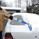 Michelin MC6866 Teleskopik Saplı 3’ü Bir Arada Kar Fırçası ve Buz Kazıyıcı, Silecek Temizleyici - Görsel 5