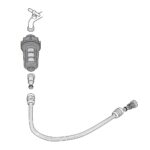 Michelin MPX46186 Basınçlı Yıkama Makineleri İçin Universal Su Giriş Filtresi - Görsel 6