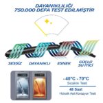 Michelin MULTIFIT™ MC33900 45CM 1 Adet Universal Muz Tipi Silecek - Görsel 10