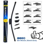 Michelin MULTIFIT™ MC33979 70CM 1 Adet Universal Muz Tipi Silecek - Görsel 3