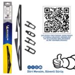 Michelin Rainforce™ MCR250 25CM 1 Adet Universal Telli Hibrit Arka Silecek - Görsel 3