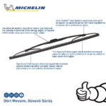 Michelin Rainforce™ MCR280 28CM 1 Adet Universal Telli Arka Silecek - Görsel 4