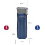 Mobicool MDM40OH 0,40 Litre Vakumlu Çift Yalıtımlı Paslanmaz Çelik Seyahat Bardağı /Termos/Kupa - Görsel 4