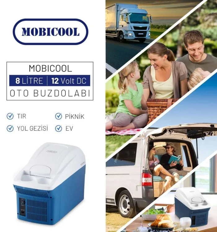 Mobicool MT08 12Volt DC 8 Litre Sıcak/Soğuk Oto Buzdolabı - Görsel 9