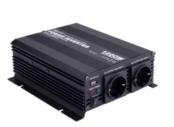 nm1-2k-212 12V 1200W Modifiye Sinüs Inverter, MAX - Görsel 1