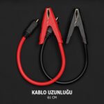 NOCO GBC004 12V/24V GB500 Ağır Hizmet Tipi Akü Takviye Bağlantı Kablosu - Görsel 2