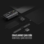 NOCO GBX45 12V 1250Amp Ultrasafe Lityum Akü Takviye + Powerbank + Led Lamba - Görsel 4