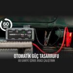 NOCO Genius GB250 12V 5250Amp Ultrasafe Lityum Akü Takviye + Powerbank + Led Lamba - Görsel 2