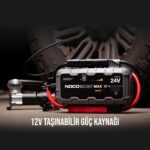 NOCO Genius GB251 24V 3000Amp Ultrasafe Lityum Akü Takviye + Powerbank + Led Lamba - Görsel 7