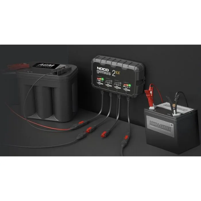 NOCO GENIUS2X4 6V/12V 40A Çoklu/4’Lü Akıllı Akü Şarj ve Akü Bakım/Desülfatör - Görsel 5