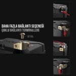 NOCO NLP30 12V 8Ah. 100Wh Li-İon Motosiklet Aküsü CCA 700A LiFeP04 - Görsel 6