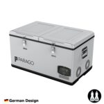 Parago PG95 12/24Volt 95 Litre Çift Bölmeli Outdoor Kompresörlü Oto Buzdolabı - Görsel 2