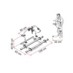 Fiamma Pro M Bisiklet Taşıyıcısı - Görsel 2