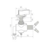 Tek Kumandalı Mikser Mono-Mix ve Musluk Style 2000 - Görsel 2