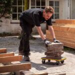 Stanley MS572 200kg 45x30cm Dört Tekerli Yük ve Paket Taşıma Arabası - Görsel 5