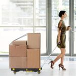 STANLEY PC532 137kg 62x45cm Dört Tekerli Çekme Kollu Yük ve Paket Taşıma Arabası - Görsel 2