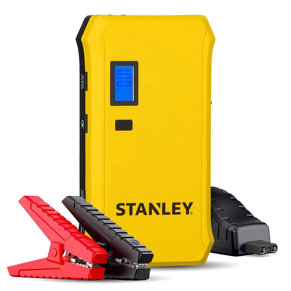 stanley-sxa135-12volt-1000amp-lityum-polimer-aku-takviye-powerbank-led-lamba-12376 STANLEY SXA135 12Volt 1000Amp Lityum Polimer Akü Takviye + Powerbank + Led Lamba - Görsel 1