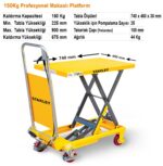 Stanley X150 150Kg Profesyonel Makaslı Platform - Görsel 8