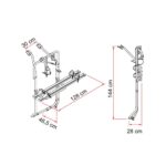 Fiamma VW T5/T6 D Bisiklet Taşıyıcısı - Görsel 2