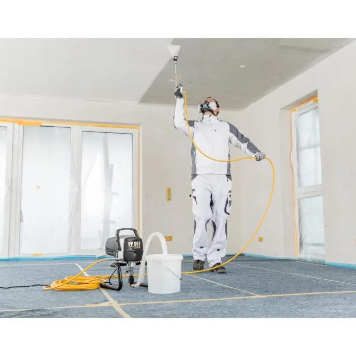 Wagner PP90ExtraSkid 800Watt 200Bar Elektrikli Pistonlu Havasız Boya Püskürtme Makinası - Görsel 7