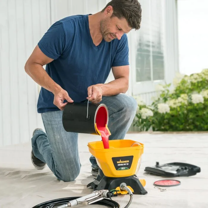 Wagner Pro150M 350Watt 110Bar Elektrikli Pistonlu Havasız Boya Makinası - Görsel 6