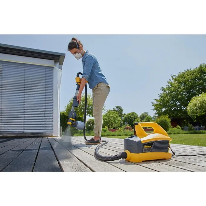 Wagner W690KİT FLEXiO 630Watt 1800ml/600/150 Elektrikli Boya Tabancası - Görsel 5