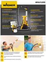 Wagner W950 FLEXiO 680Watt 800ml Elektrikli Boya Tabancası - Görsel 7