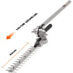 WORX WA0220 WG186E.1 ile Uyumlu 43CM Teleskobik Uzatmalı Açı Ayarlı Çit Budama Başlığı - Görsel 2