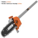 WORX WA0222 WG186E.1 ile Uyumlu 25CM Teleskobik Uzatmalı Zincirli Dal Budama Başlığı - Görsel 2
