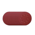 WORX WA2001 125mm 60, 80, 120 Kum, 15 Adet Cırtlı Universal Eksantrik Zımpara Kâğıdı Seti - Görsel 2