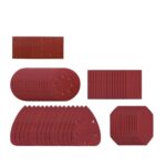 WORX WA2028 60, 80, 120 Kum, Metal ve Ahşap 75 Adet Cırtlı Zımpara Kâğıdı Seti - Görsel 2