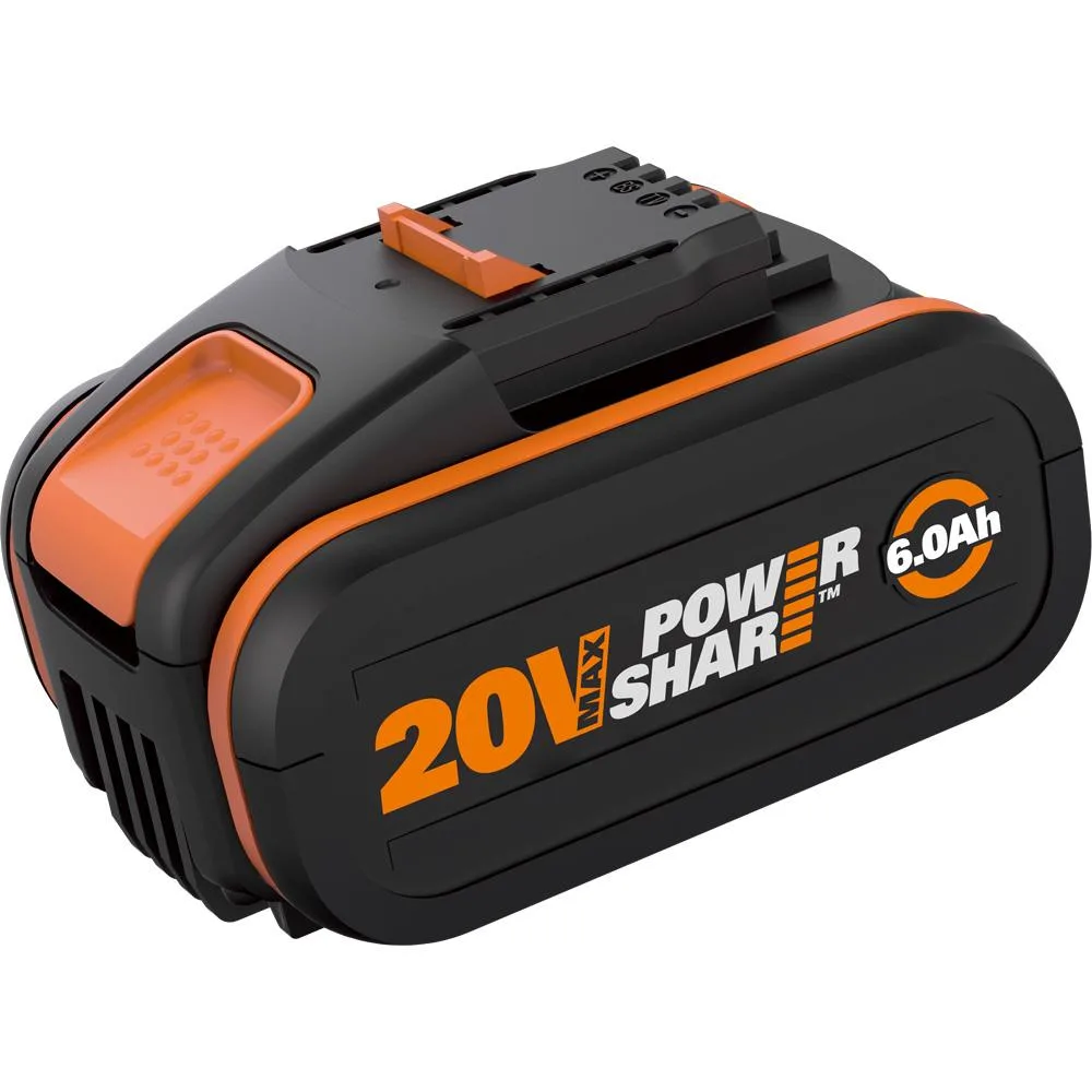 WORX WA3641 20Volt 6.0Ah. Li-ion PowerShare Yedek Akü - Görsel 1