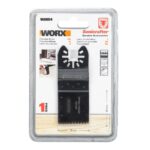 WORX WA5014 Çok Amaçlı Raspalama Makinası İçin 35x40mm Metal, Ahşap, Fiberglas, PVC Universal Kesme Bıçağı - Görsel 7