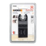 WORX WA5016 Çok Amaçlı Raspalama Makinası İçin 35x40mm Ahşap ve PVC Universal Hassas Kesme Bıçağı - Görsel 5