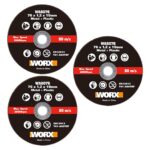 WORX WA6076.3 WX801 İçin 76x10mm 3 Adet Metal ve PVC Kesme Taşı - Görsel 2