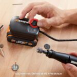 WORX WA7160 MAKERX 20Volt HUB Devir Ayarlı Adaptör (Akü Dahil Değildir) - Görsel 5