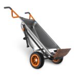 WORX WG050 100Lt./136Kg. Profesyonel Çok Amaçlı El Arabası, Taşıma Arabası - Görsel 2