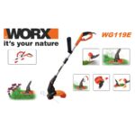 WORX WG119E 550Watt 30cm Elektrikli Teleskobik Saplı Misinalı Çim ve Kenar Kesme - Görsel 7