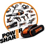 WORX WG157E.9 20Volt 25cm Profesyonel Misinalı Çim ve Kenar Kesme (Akü Dahil Değildir) - Görsel 10