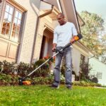 WORX WG184E 40Volt 2.0Ah. Li-ion 33cm Profesyonel Misinalı Çim ve Kenar Kesme - Görsel 5