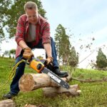 WORX WG305E 1100Watt 25cm Profesyonel Elektrikli Zincirli Testere - Görsel 9