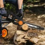 WORX WG385E 40Volt 4.0Ah Li-ion 40CM Profesyonel Şarjlı Kömürsüz Zincirli Testere - Görsel 5