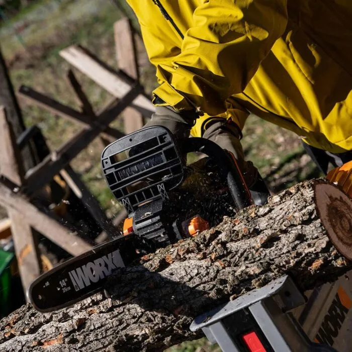 WORX WG385E 40Volt 4.0Ah Li-ion 40CM Profesyonel Şarjlı Kömürsüz Zincirli Testere - Görsel 6