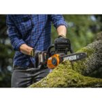 WORX WG385E 40Volt 4.0Ah Li-ion 40CM Profesyonel Şarjlı Kömürsüz Zincirli Testere - Görsel 7