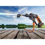 WORX WG620E.2 20Volt 2.0Ah. Li-ion 24 Bar Basınçlı Yıkama Tabancası + 4 Parça Yıkama Seti - Görsel 2