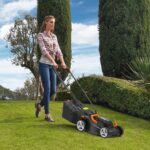 WORX WG730E 20Volt 4.0Ah. Li-ion 30cm Profesyonel Kömürsüz Şarjlı Çim Biçme - Görsel 3