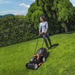 WORX WG730E 20Volt 4.0Ah. Li-ion 30cm Profesyonel Kömürsüz Şarjlı Çim Biçme - Görsel 4
